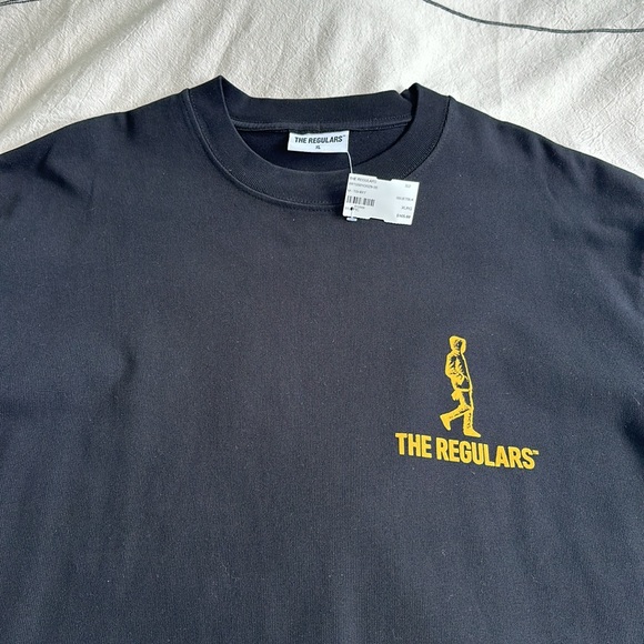 THE REGULARS, Textured and Ribbed Tee, Size XL, NWT - Picture 2 of 6